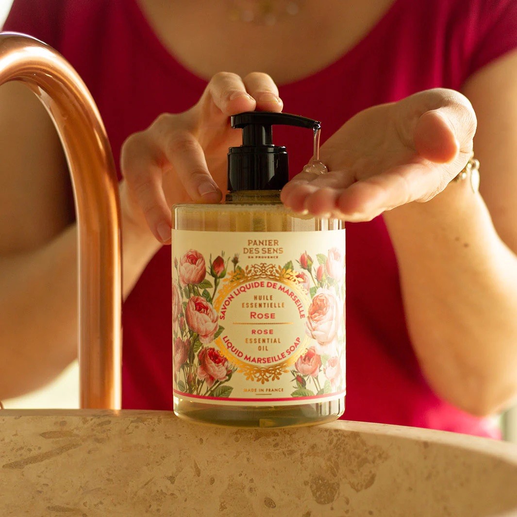 Savon liquide de Marseille - Rose Envoûtante 500ML