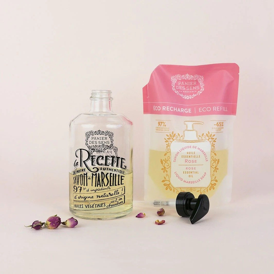 Recharge savon liquide de Marseille - Rose 500ml