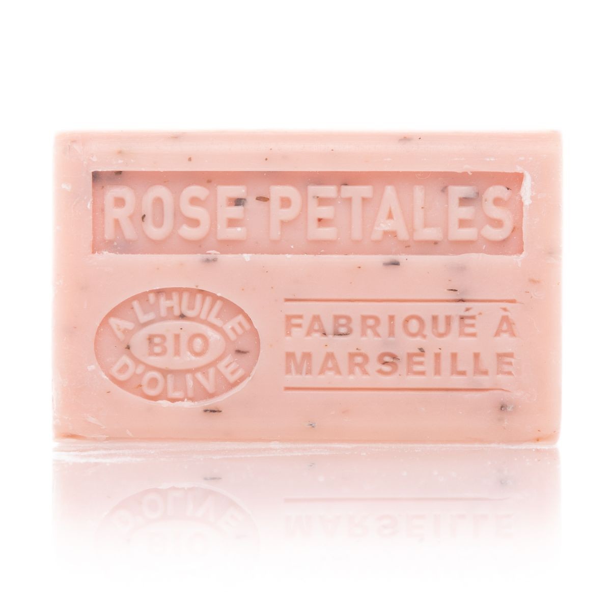Savon à l'huile d'olive Bio parfumé aux Pétales de Rose 125g