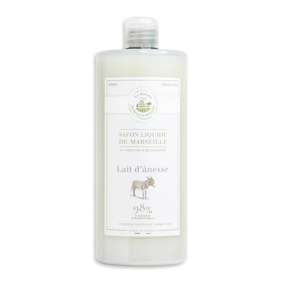 Savon liquide de Marseille au lait d'Anesse 1l