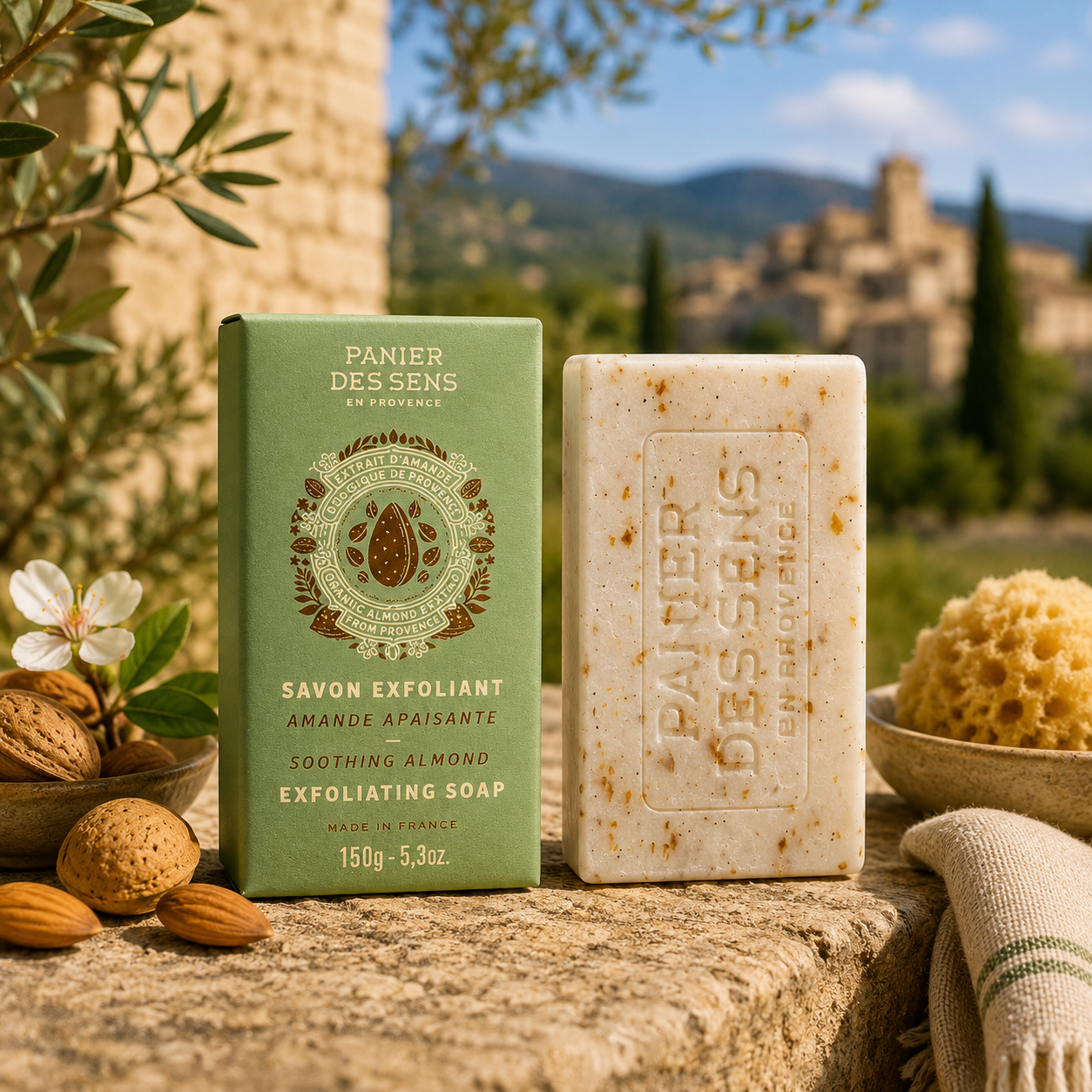 Savon Exfoliant amande apaisante 150g