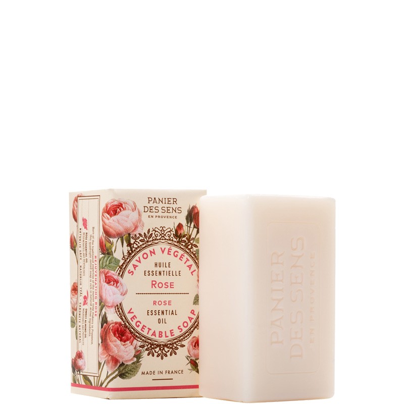 Savon solide végétal - Rose Envoûtante 150g