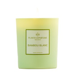 Soy candle 180g White bamboo