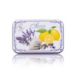 METAL BOX - LAVENDER AND LEMON