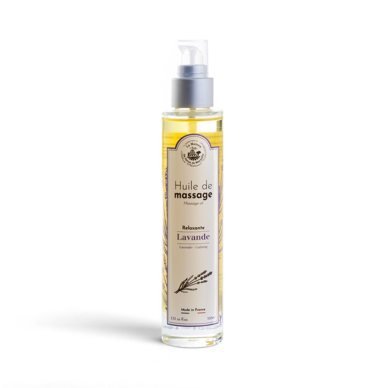 Huile de Massage Relaxante - 100ml - Lavande