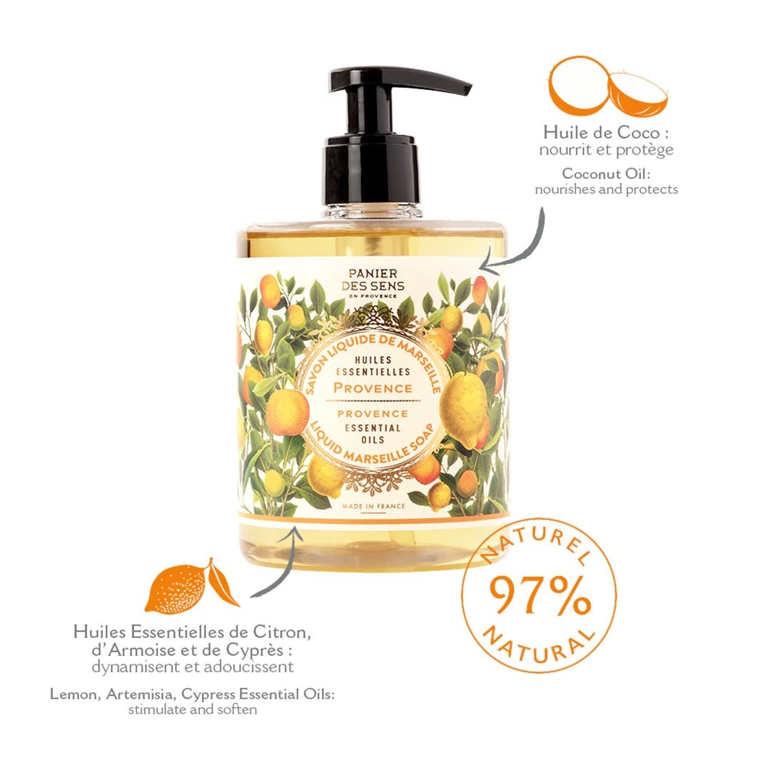 Savon liquide de Marseille - Provence 500ml
