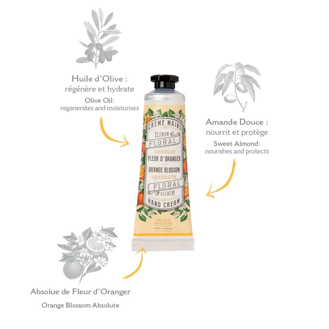 Crème pour les mains - Fleur d'oranger 30ml
