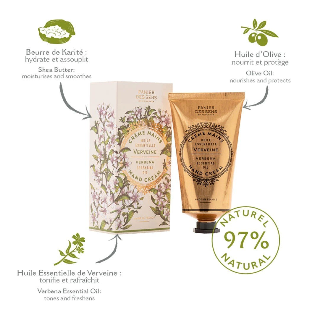 Crème pour les mains - Verveine 75ml