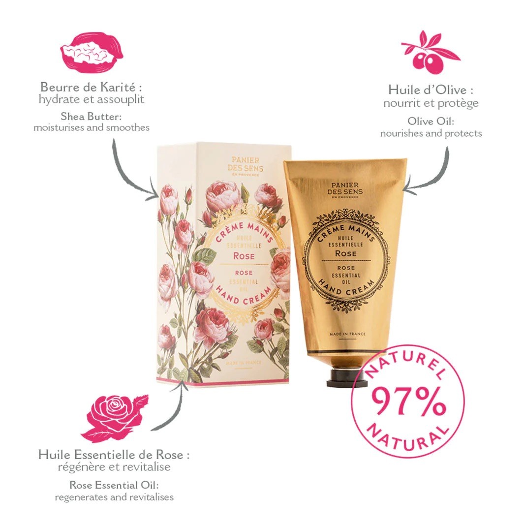 Hand Cream - Rose 75ml