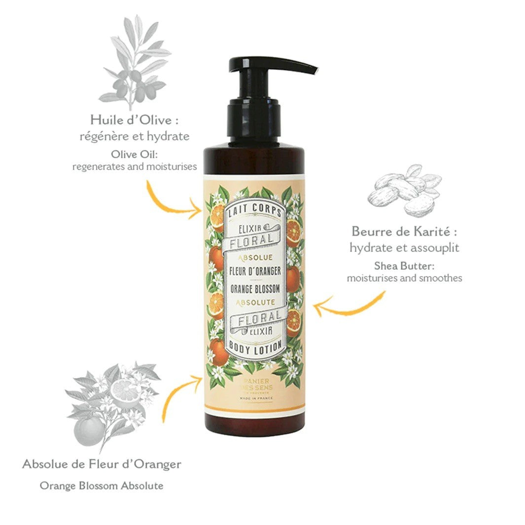Lait pour le corps - Fleur d'oranger 250ml