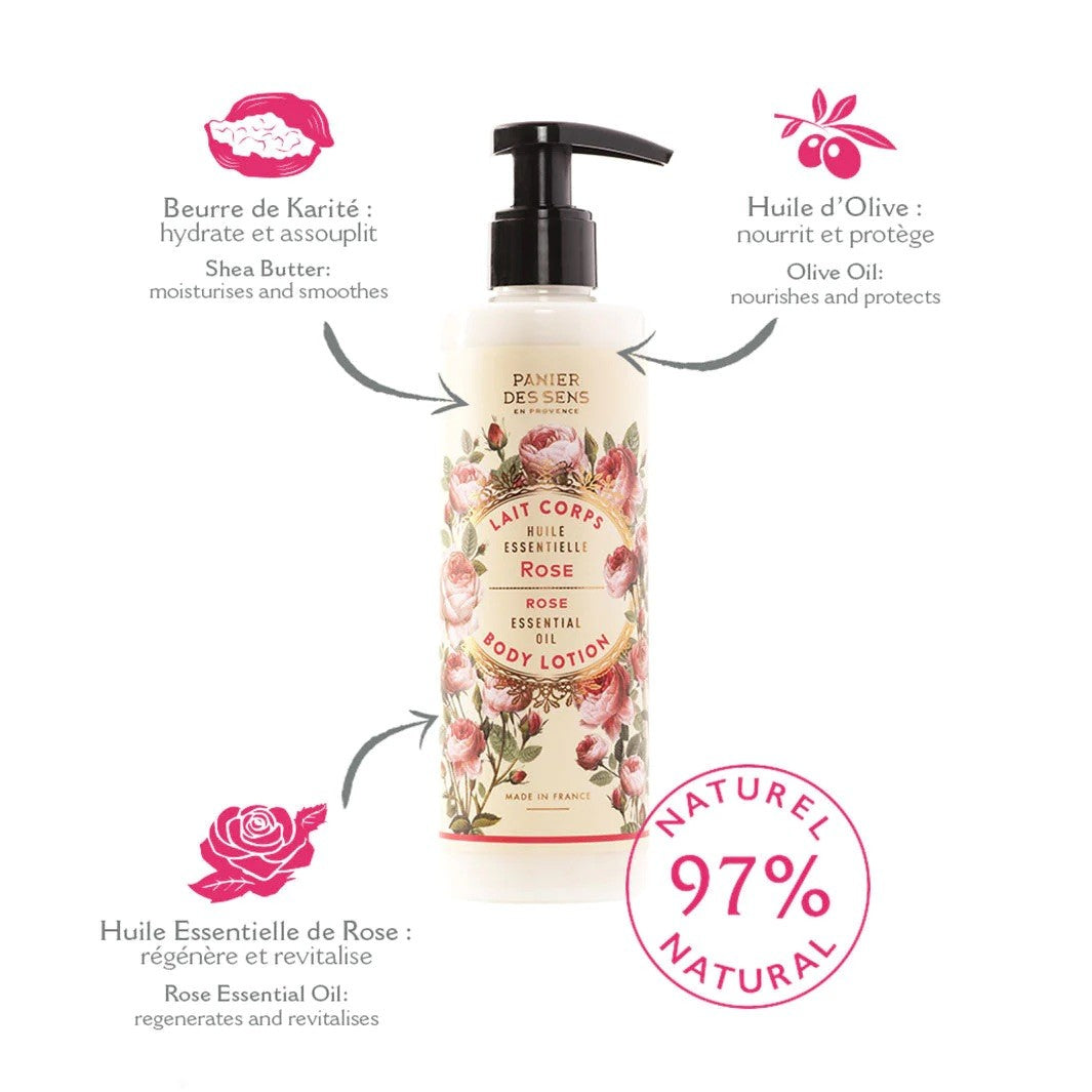 Lait pour le corps - Rose 250ml