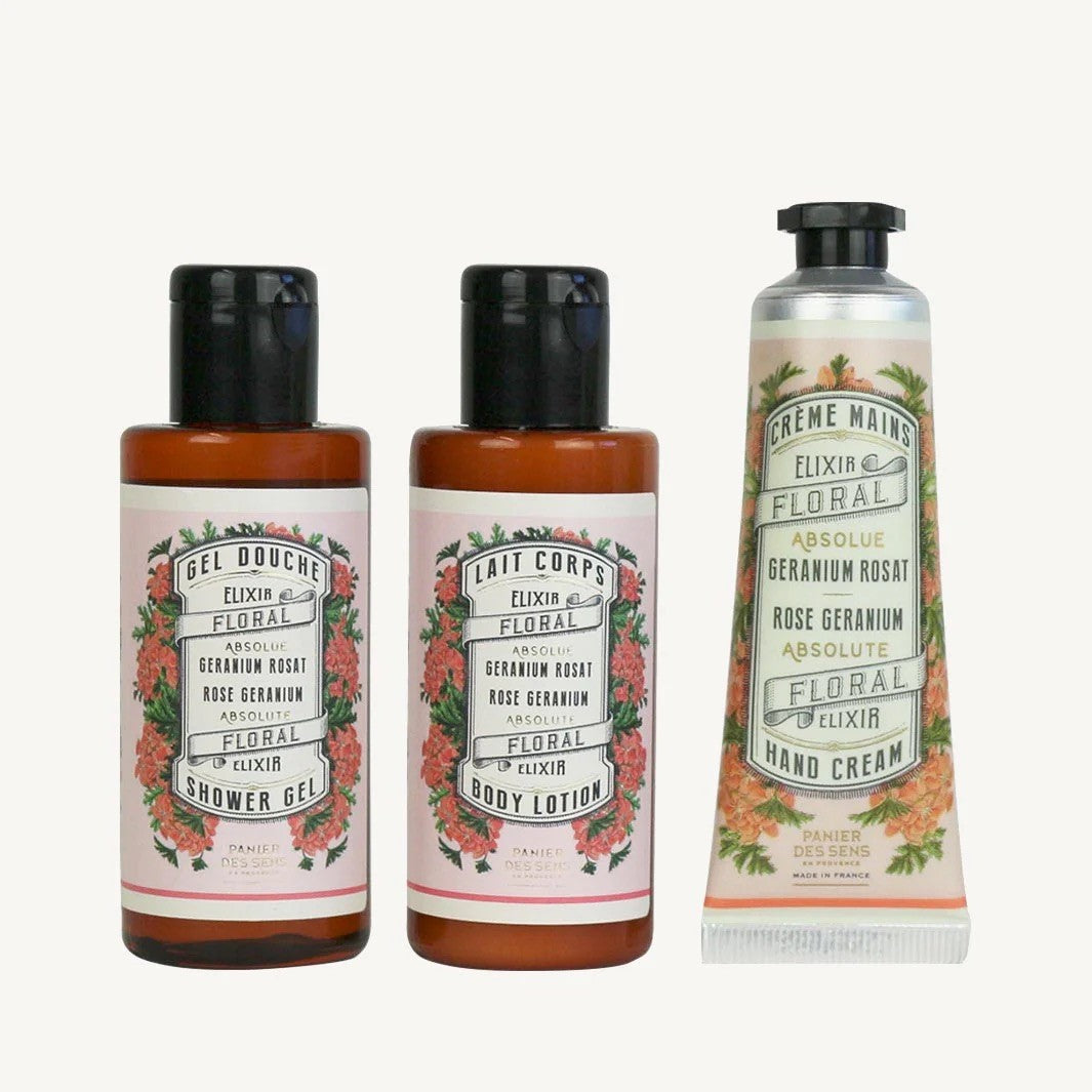 Travel kit - Rose geranium