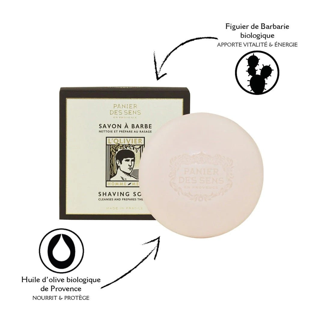 Savon à barbe - Hydratation et Énergie