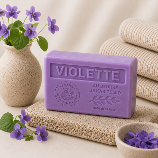 Savon Parfumé à la Violette 125g