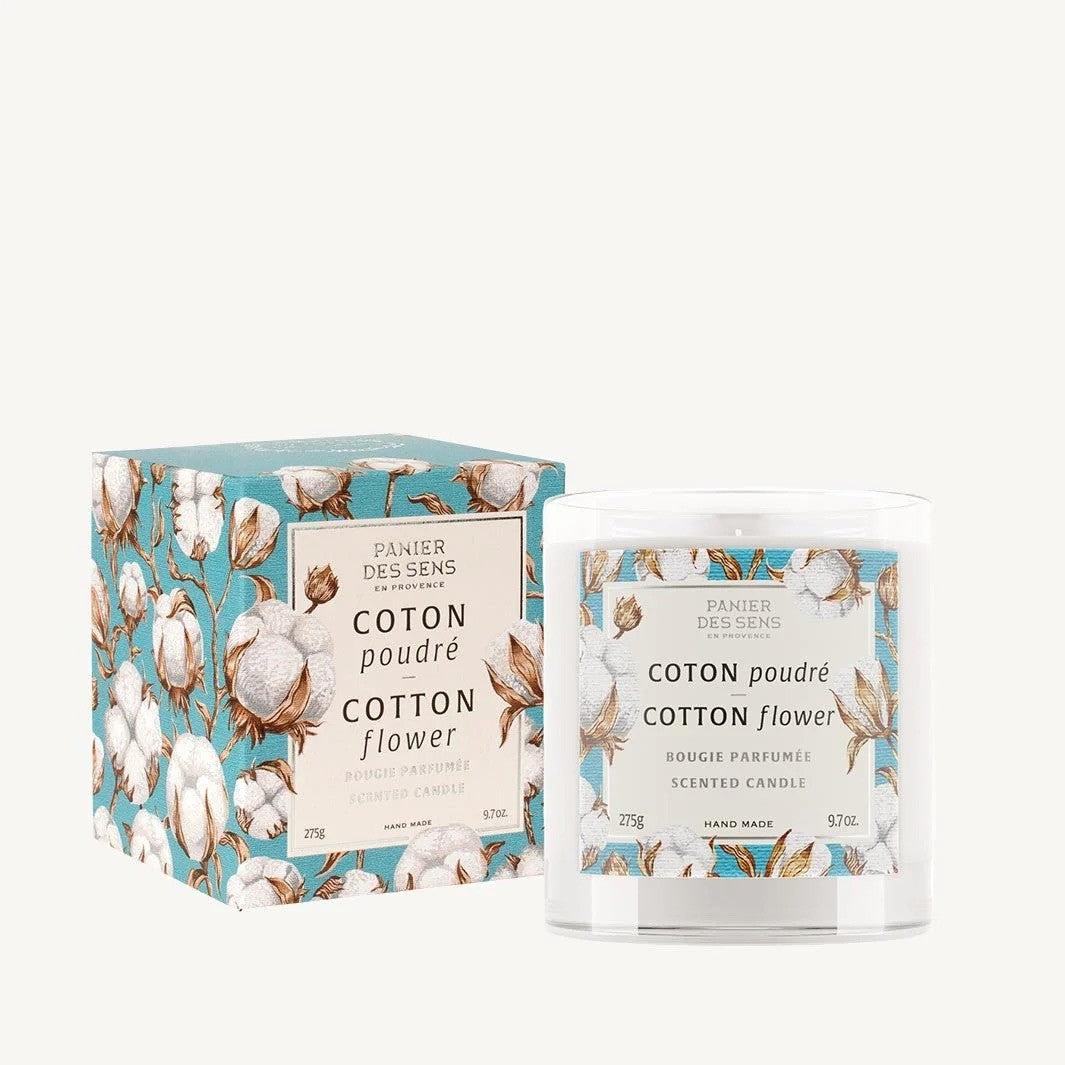Bougie Parfumée Coton Poudré 275g