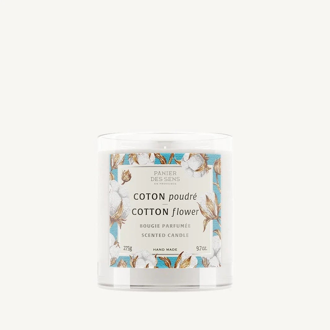 Bougie Parfumée Coton Poudré 275g
