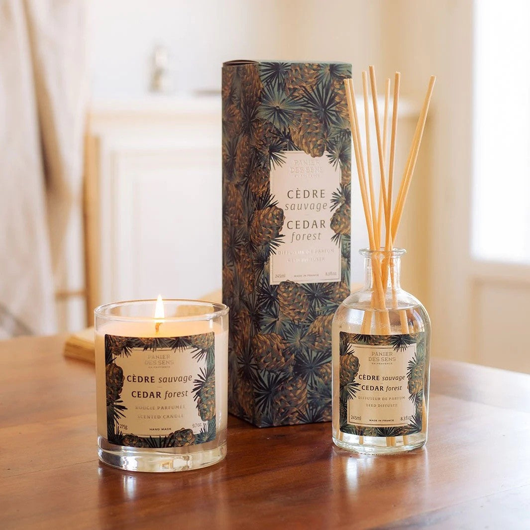 Bougie Parfumée Cèdre Sauvage 275g