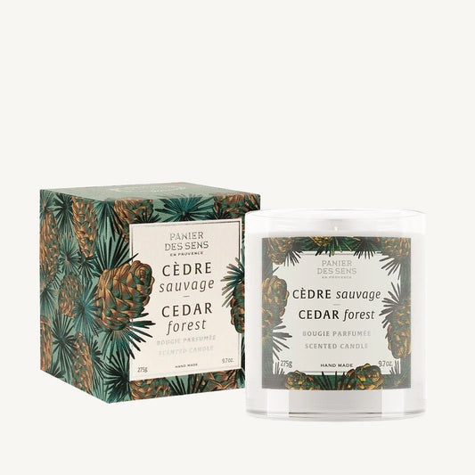 Wild Cedar Scented Candle 275g