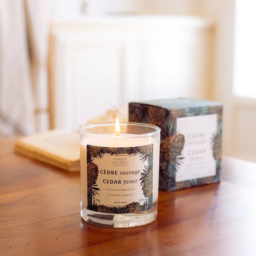 Bougie Parfumée Cèdre Sauvage 275g