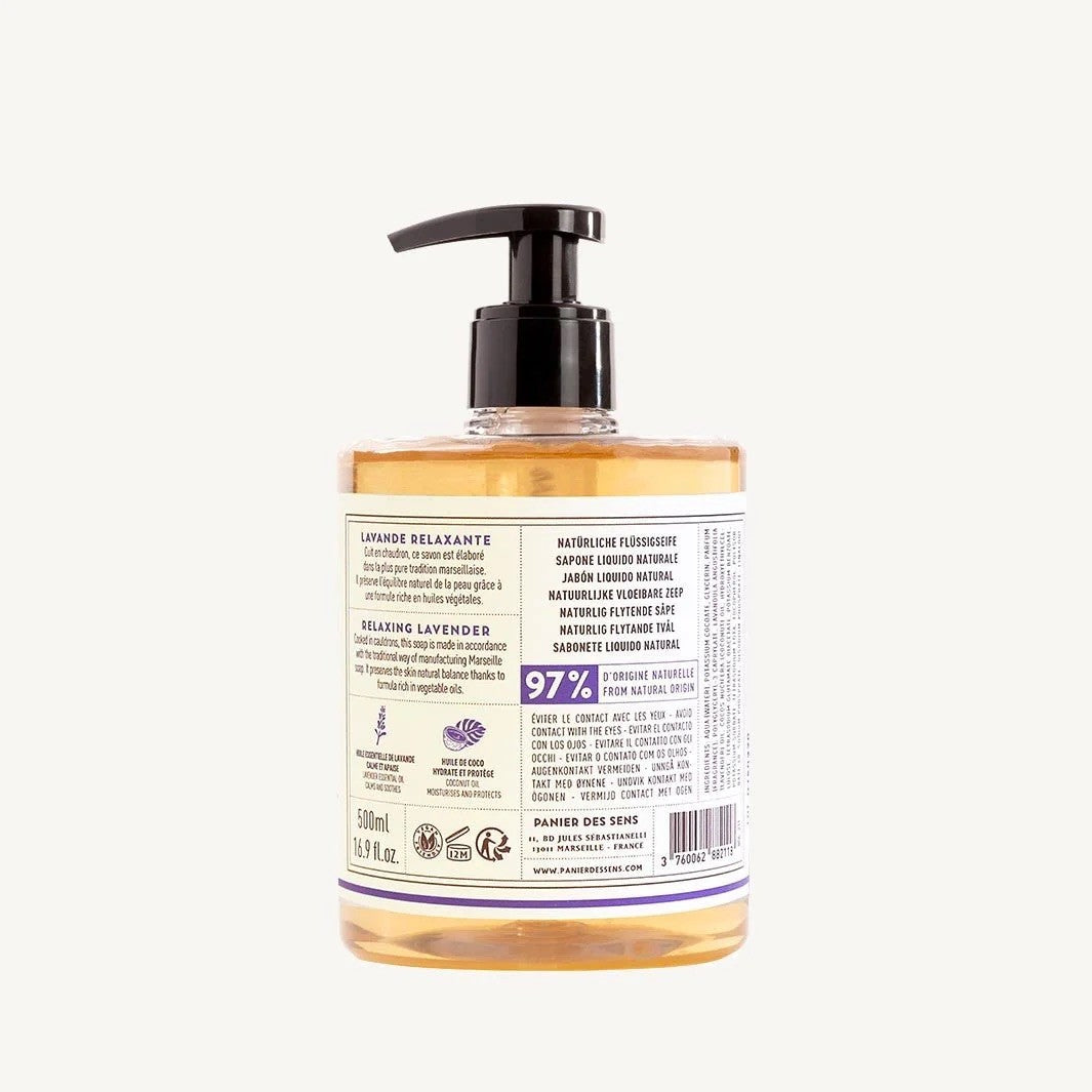 Savon liquide de Marseille - Lavande apaisante 500ml