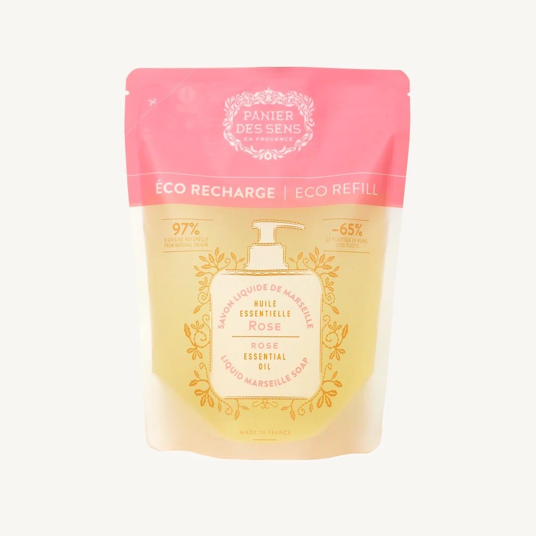 Recharge savon liquide de Marseille - Rose 500ml