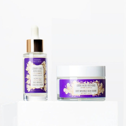 Anti-aging duo - Anti-aging serum and Rich-texture lifting cream