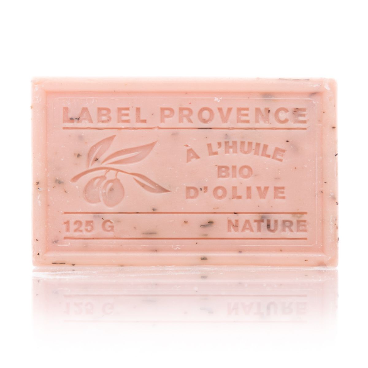 Savon à l'huile d'olive Bio parfumé aux Pétales de Rose 125g
