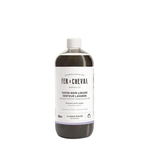 Savon Noir Liquide 500ml senteur Lavande