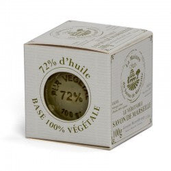 Cube Marseille Soap - 100g - 72% Olive Oil