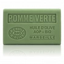 Savon à l'huile d'olive Bio parfumé à la Pomme Verte 125g