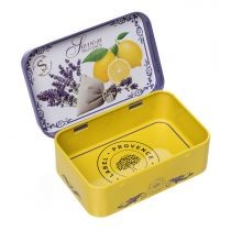 Boite Métal Lavande et Citron