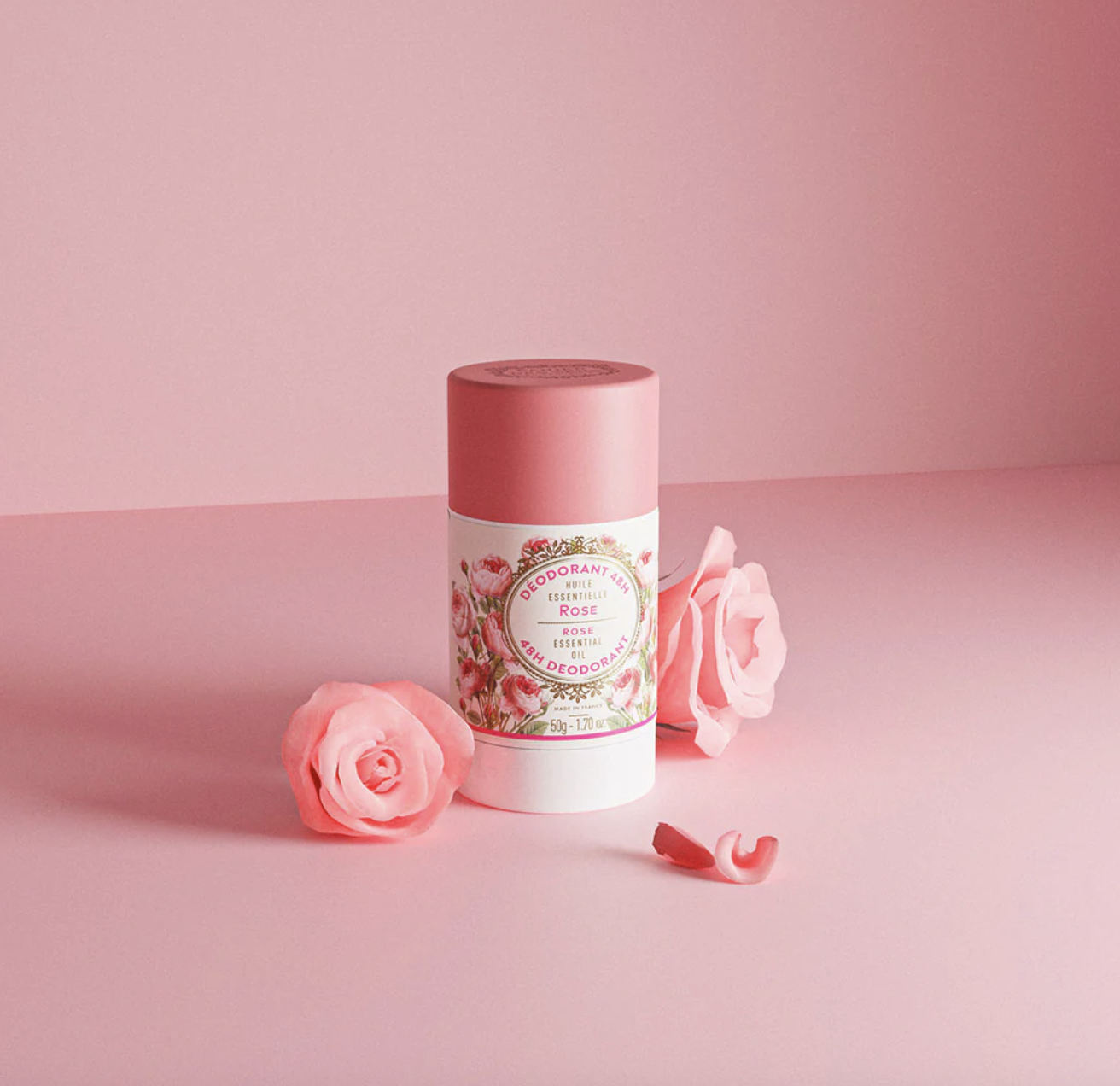 Déodorant pour peaux sensibles - Rose enchanteresse 50g
