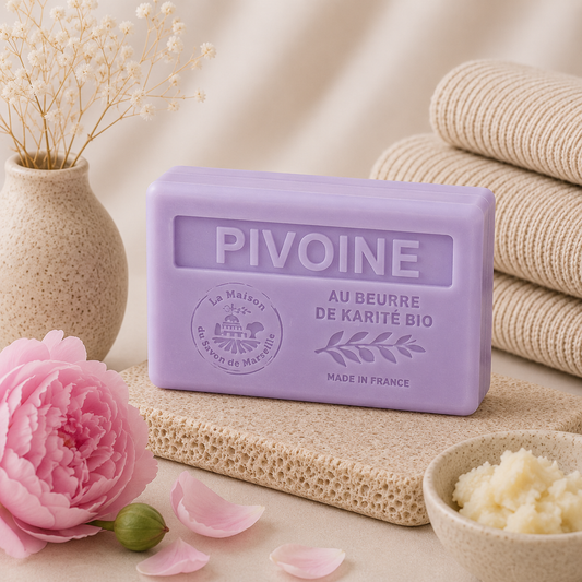 Savon Parfumé à la Pivoine 125g