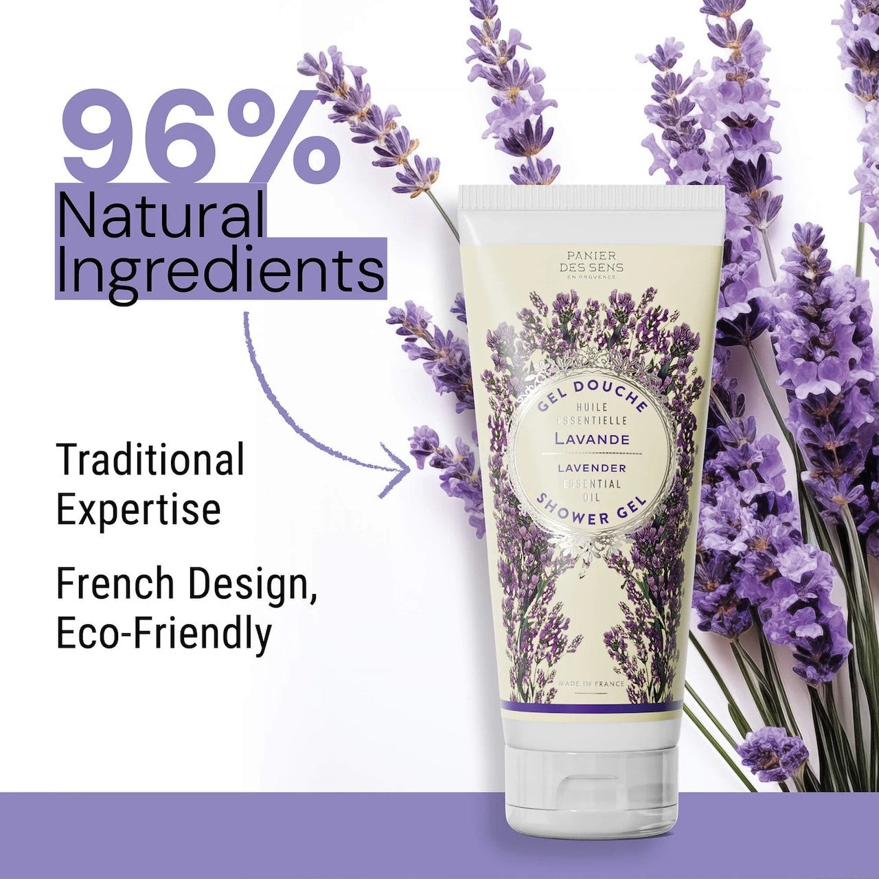 Gel douche - Lavande 200ml