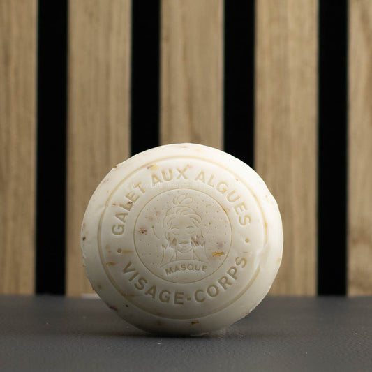 ORGANIC DONKEY MILK PEBBLE SOAP WITH BLACK CHARCOAL