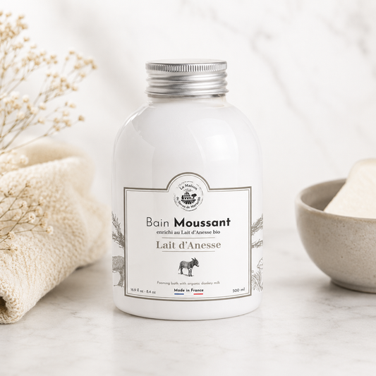 Bain Moussant Crémeux au lait d'Anesse 500ml