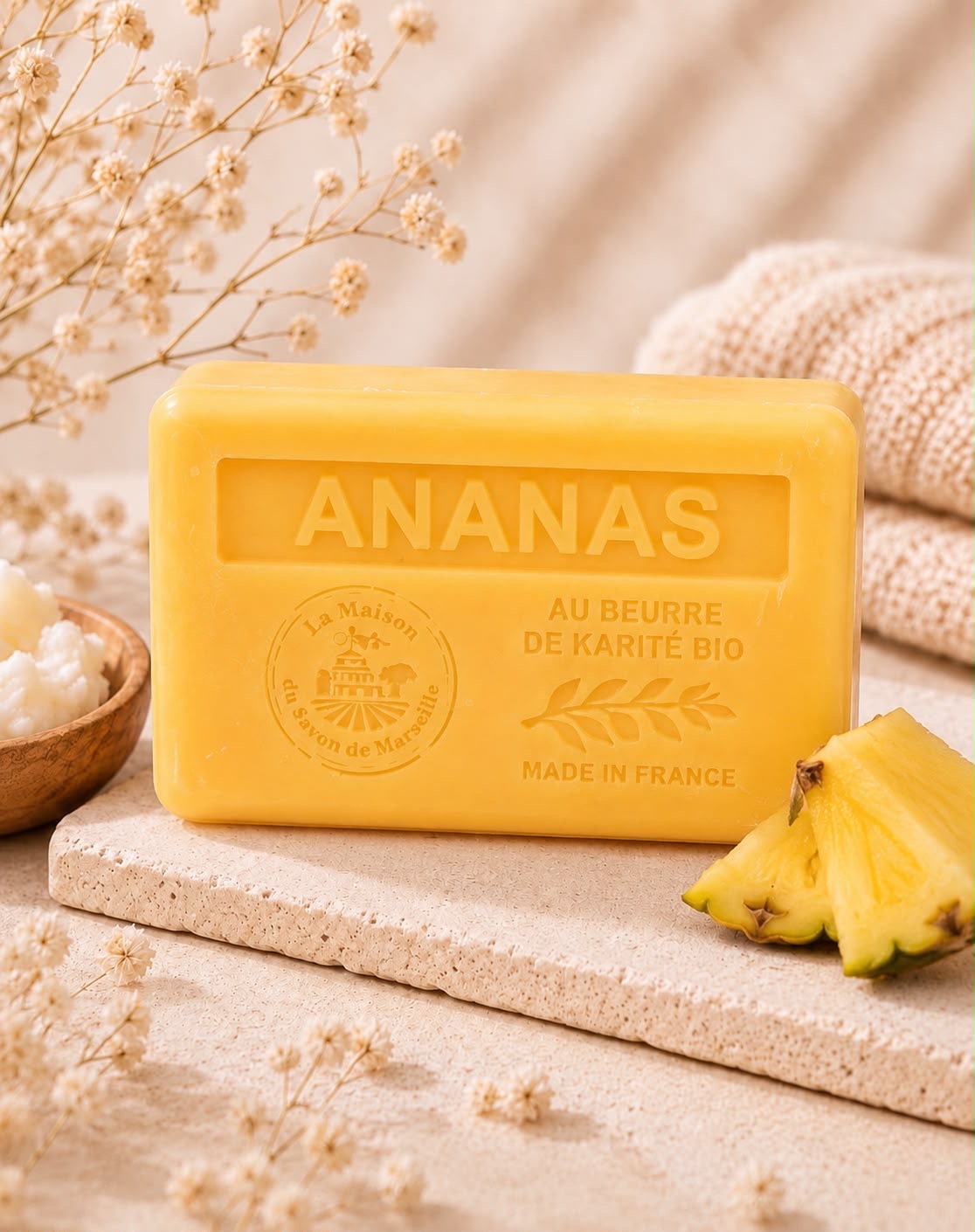 Pineapple Scented Soap 125g