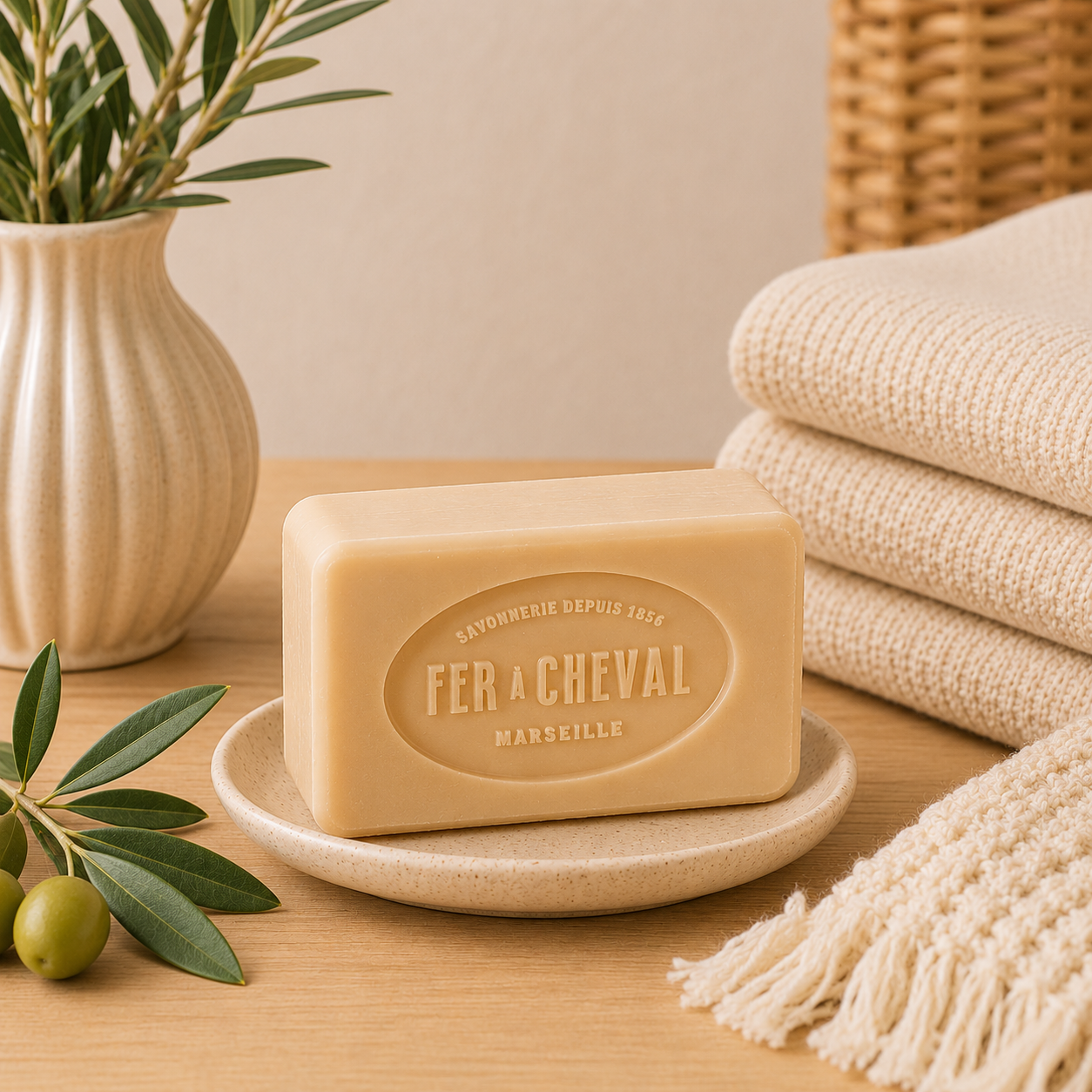 Marseille Soap Bar 100g with Vegetable Oil