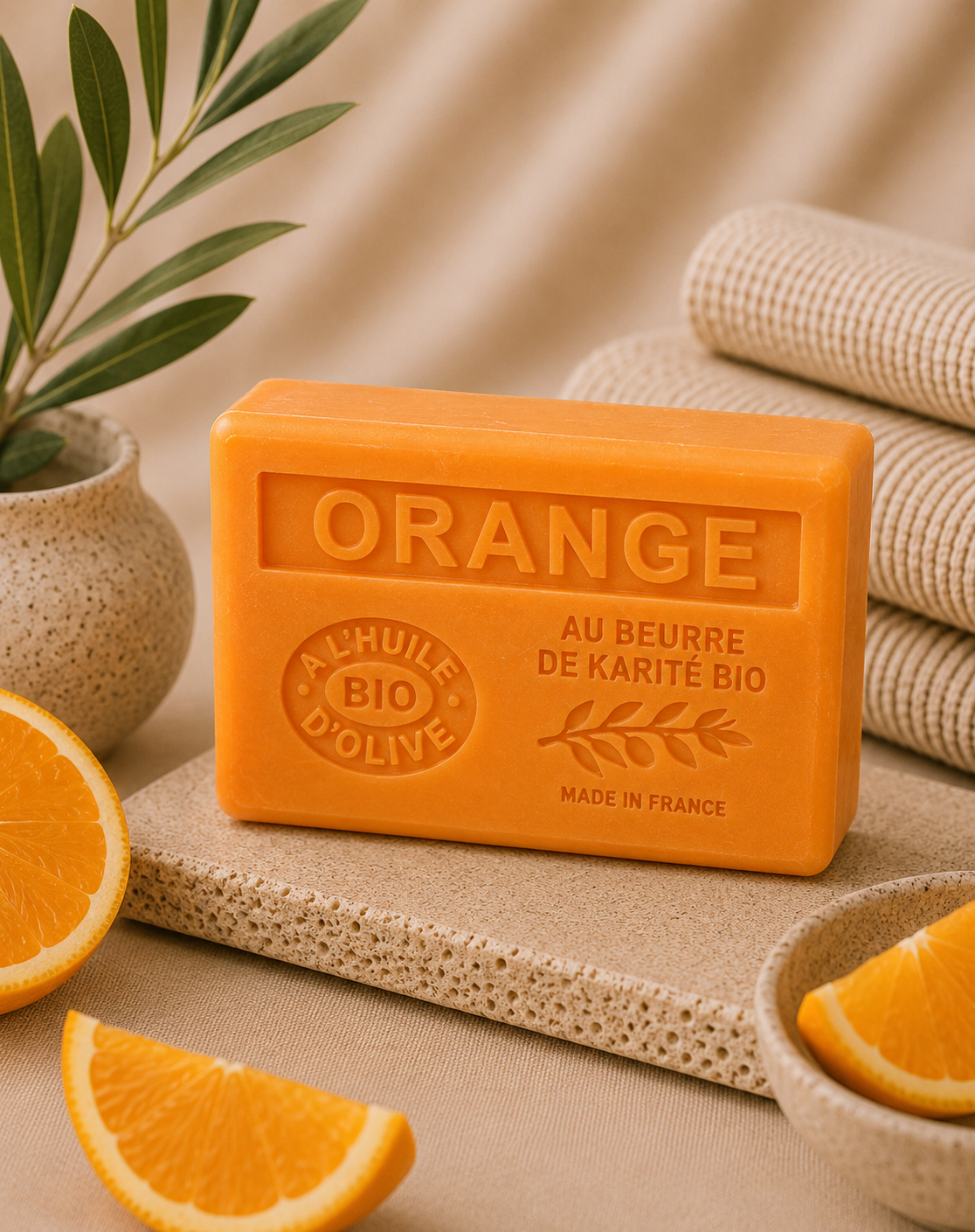 Orange Scented Soap 125g