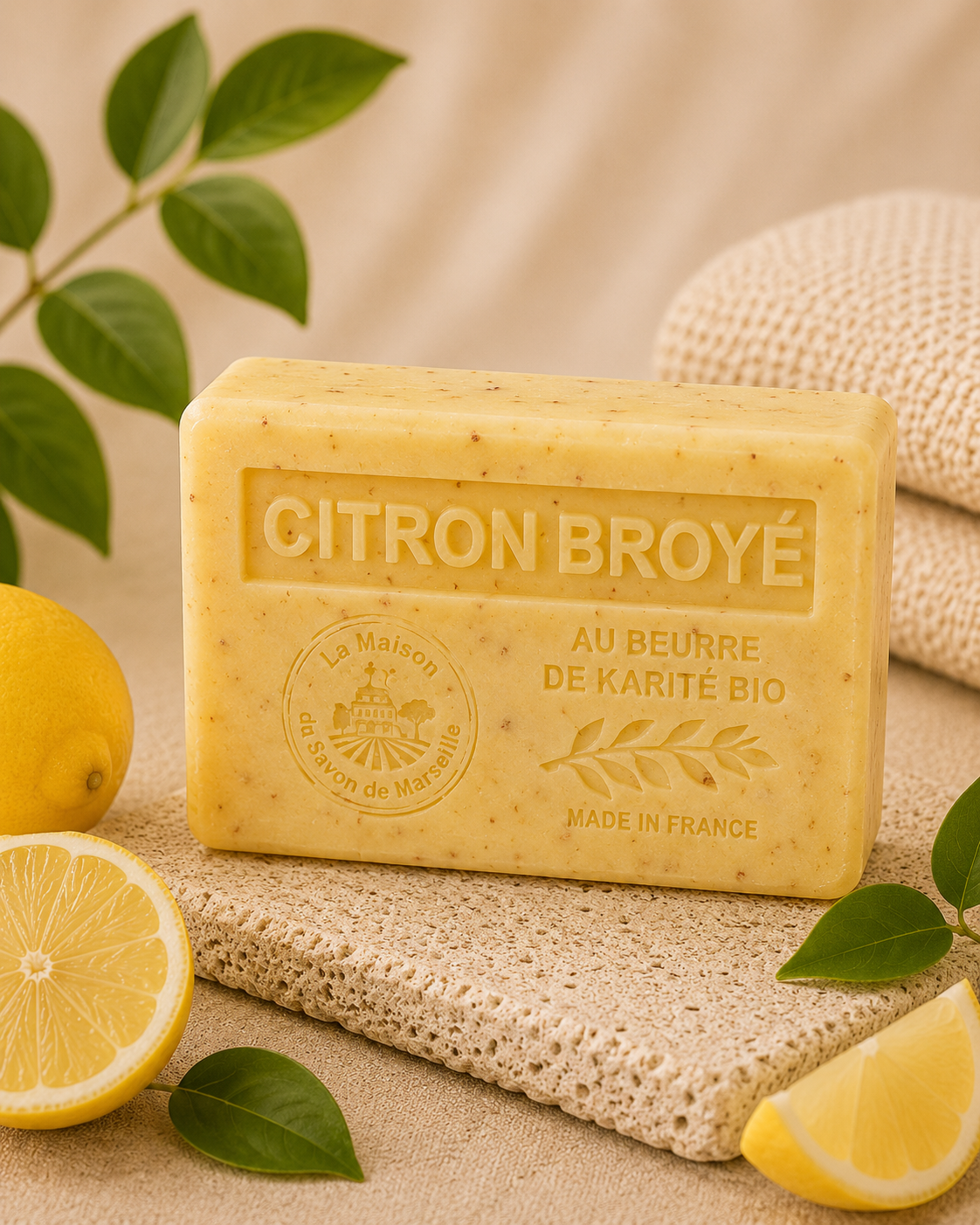 Lemon Exfoliating Fragranced Soap 125g