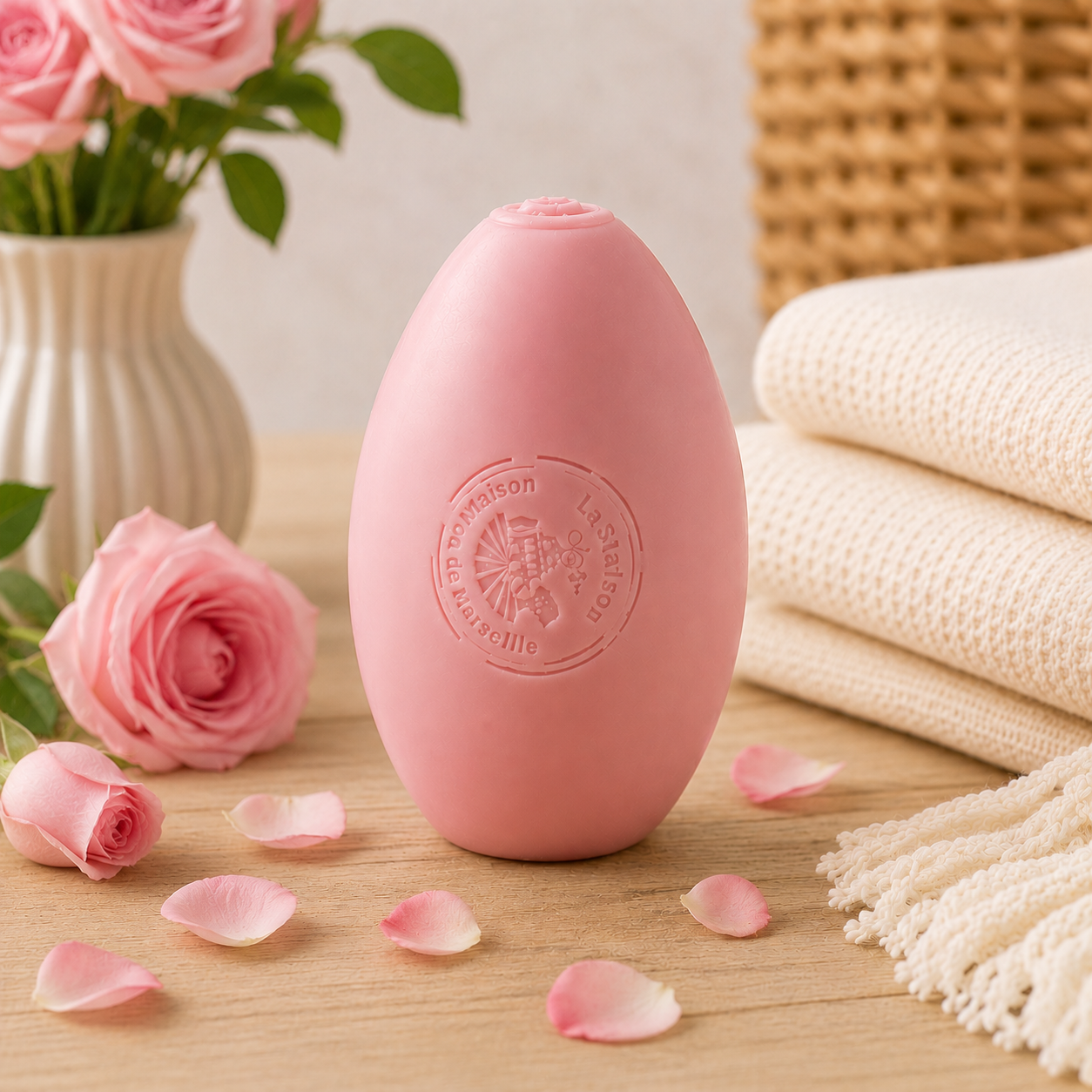 Savon Rotatif 'Ecolier' 270g - Rose