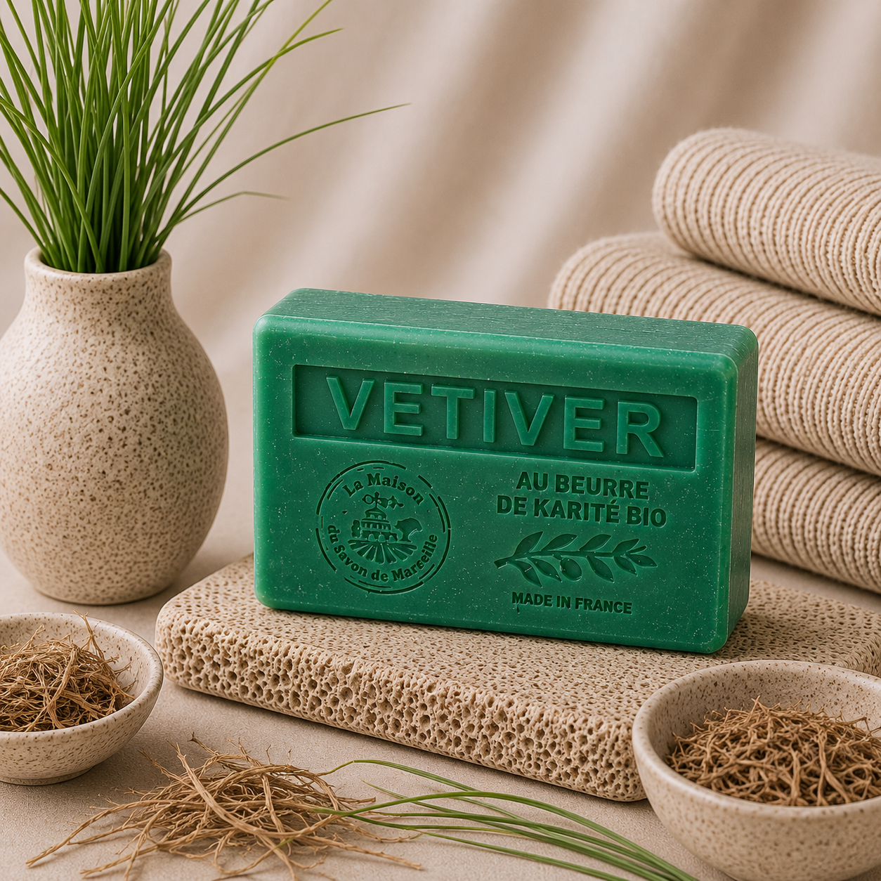 Vetiver Scented Soap 125g