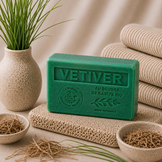 Savon Parfumé au Vétiver 125g