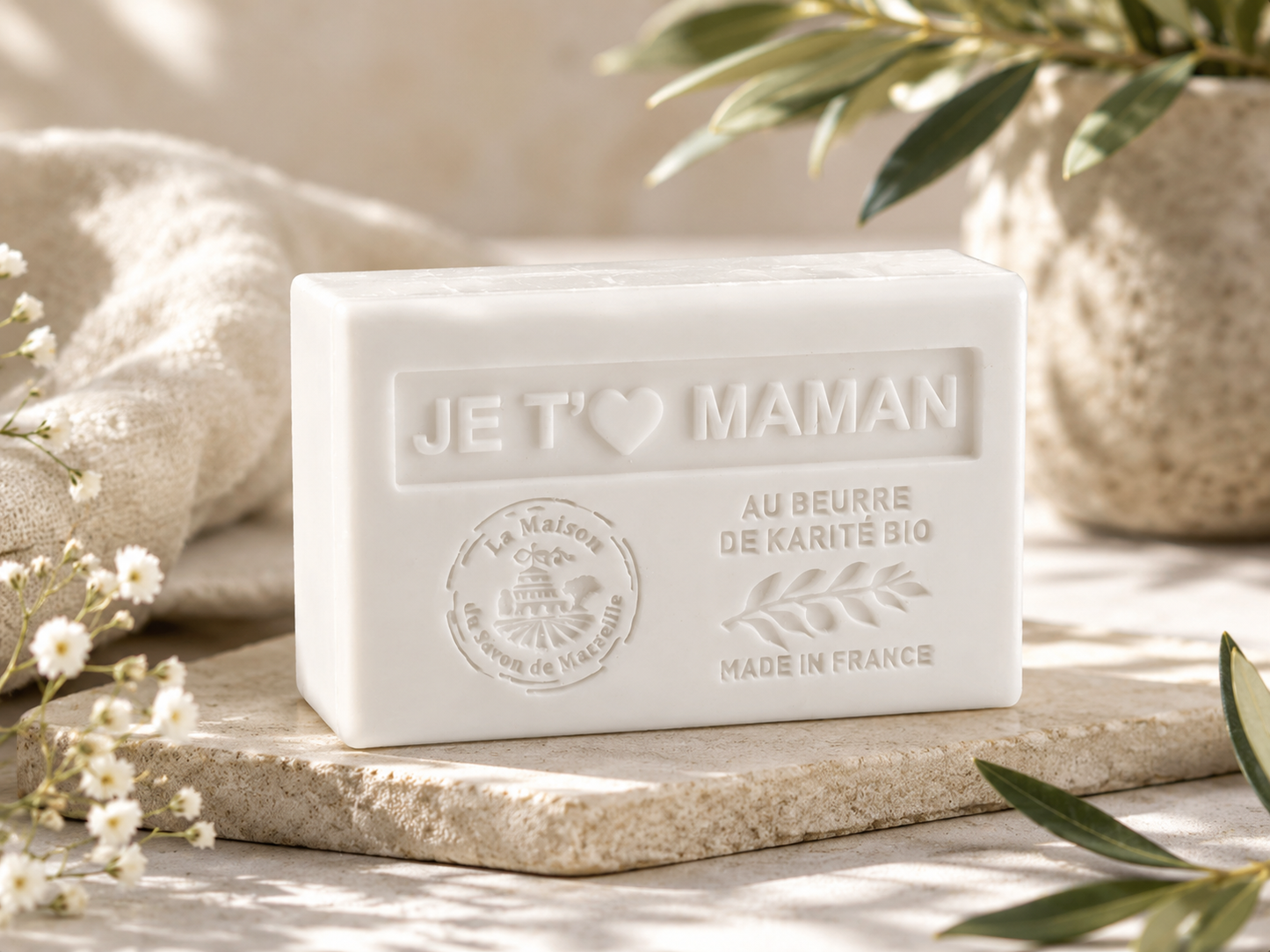 Savon Parfumé Je t'aime Maman 125g