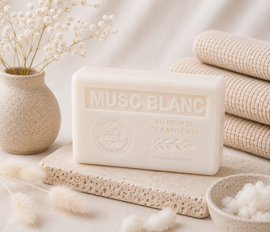 Savon Parfumé au Musc Blanc 125g