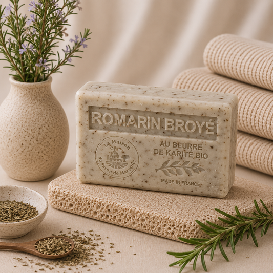 Rosemary Exfoliating Soap Bar 125g