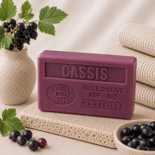 Savon Parfumé au Cassis 125g