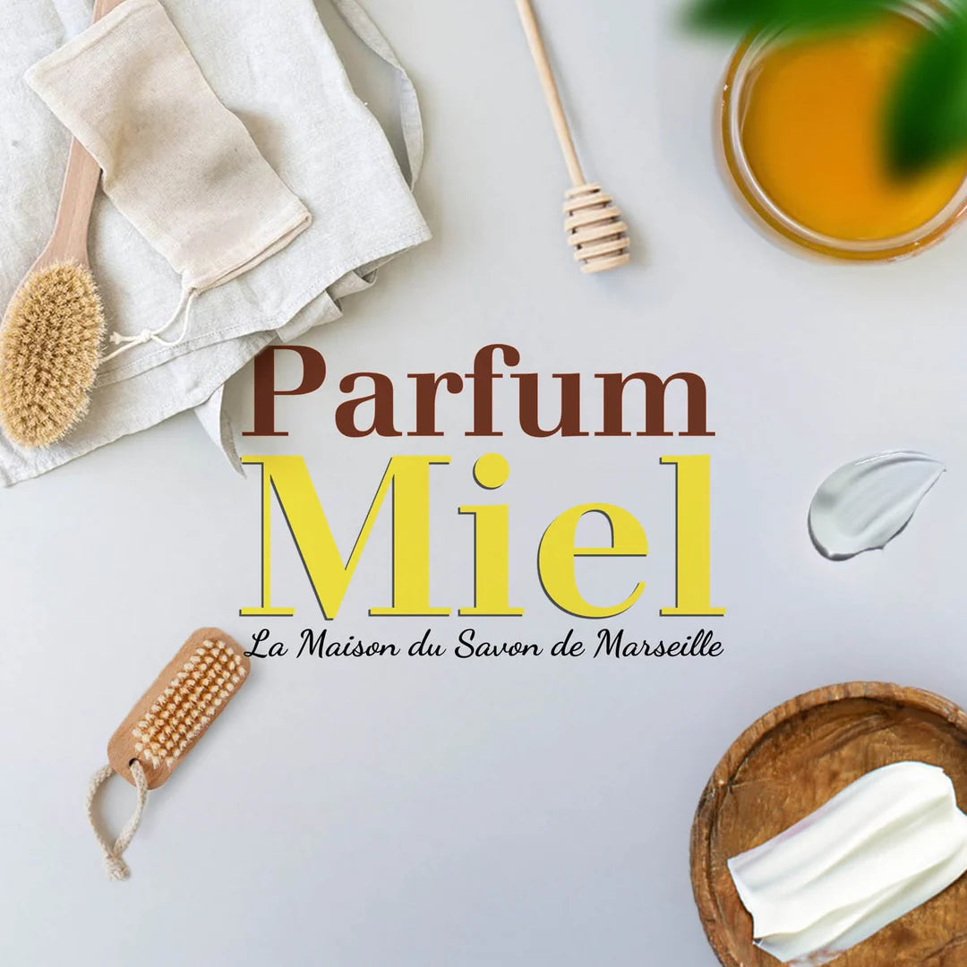 Savon solide parfumé au miel – Au beurre de karité bio 250g