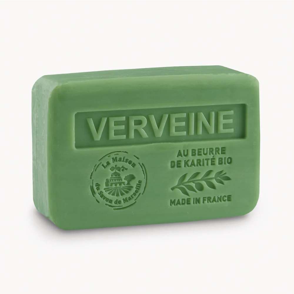 Savon solide parfumé à la verveine – Au beurre de karité bio 250g