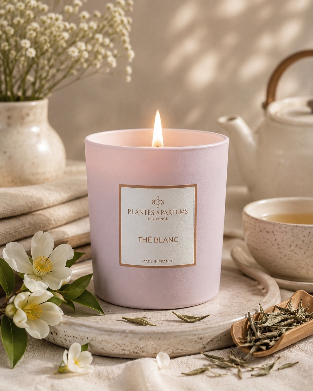 180g Soy Candle Peony and Lily of the Valley